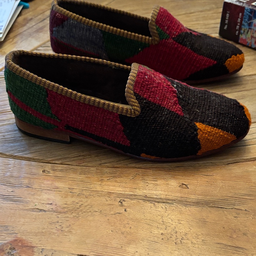 Artemis Design Co. Multicolor Kilim Loafers